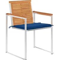 vidaXL Möbel Gartenstühle - Gartenmöbel - Balkonstuhl 8er-set - multifunktional& Moderne - mit Kissen Massivholz Akazie - Stühle für Garten, Balkon CLORIS4613196