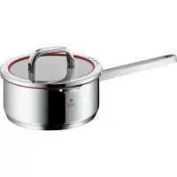 WMF 07.6316.6380, 1,4 l, Rot, Edelstahl, Edelstahl, Edelstahl, Edelstahl, Gas, Induktion