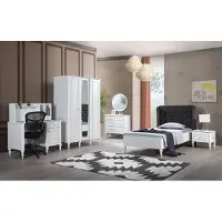 Xl Moebel Gmbh Kinderzimmer Bett weiß Jugendzimmer Modernes Holz bett Kinderbett Neu