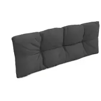 Pokar Palettenkissen mit schöner Steppung Auflage Palettensofa, Größe:Rückenkissen 120 x 40, Farbe:Anthrazit - Wasserdicht