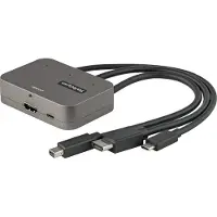 StarTech.com .COM 3-in-1 Multiport auf HDMI Adapter - 4K 60Hz USB-C HDMI oder mDP auf HDMI Video Konverter - Digitaler AV-Adapter