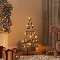 vidaXL Best Möbel Metall-Weihnachtsbaum Deko Schwarz 60 cm - Künstliche Weihnachtsbäume Design2026 8548127