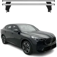 Menabo Dachträger Grundtäger für BMW iX2 U10 2024-2025 50kg Aluminium Silber 2x