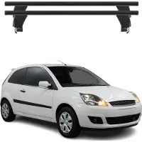 Menabo Dachträger Grundträger für Ford Fiesta V 2002-2008 Alu Schwarz 3-trg
