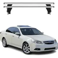 Menabo Dachträger Grundträger für Chevrolet Epica 2005-2011 Alu Grau 2tlg