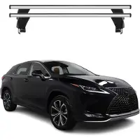 Menabo Dachträger Grundtäger für Lexus RX AL20 2015-2019 50kg Alu Silber 2 tlg