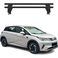 Menabo Dachträger Grundträger für BYD Dolphin 2023-2025 Alu Schwarz 2tlg