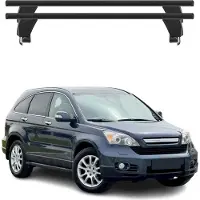 Menabo Dachträger Grundtäger für Honda CR-V 2007-2012 ABE Aluminium Schwarz 2tlg