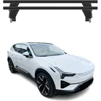 Menabo Dachträger Grundträger für Polestar 2 2020-2025 Alu Schwarz 2tlg