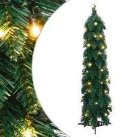 Syfax Künstlicher Weihnachtsbaum mit Beleuchtung 45 LEDs 90 cm