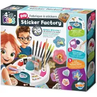 Buki France Buki Stickerstudio 3D Sticker Bastelset kreatives Spielzeug Kinder