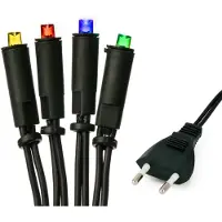 Hellum Lichterkette-LED Mini Innen bunt 100tlg; 563955
