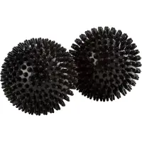 ENERGETICS Noppenball Knobbed Balls Pair 050 BLACK
