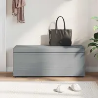 vidaXL "Sonderangebot" Hocker - CLORIS - Modern Sitzbank - Robust und langlebig - Hellgrau 101x41x40cm Stoff und Pressholz - Barhocker DEMöbel8131989