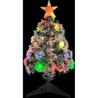 vidaXL "SALE 2026"Künstliche Weihnachtsbäume - Weiß Künstlicher Weihnachtsbaum mit Beleuchtung 64cm Glasfaser Stabli Möbel2454022