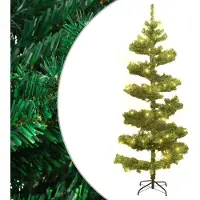vidaXL BEI CLORIS Spiral-Weihnachtsbaum mit Beleuchtung und Ständer Grün 180cm - Künstliche Weihnachtsbäume 2026Neu8974031