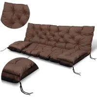 AIO Factory Kissen für Hollywoodschaukel 120x60x50 Sitzkissen Bankkissen Gartenkissen Bankauflage für Gartenbank