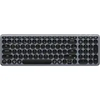 Keychron B4 Pro Kabellose Tastatur – 2.4 GHz/ Bluetooth-Verbindung, QWERTY US-Layout 96%, Space Gray