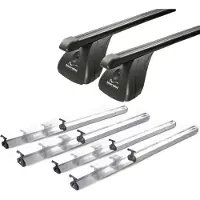 VDP Dachträger Fix&Slide Duo kompatibel mit für Opel Zafira Cosmo (5T ) 07/2005 - 12/2011