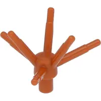 LEGO : 200x Pflanzenelement, dunkles Orange