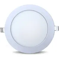 Braytron 12W LED Panel Einbaustrahler Spot Einbauleuchte Kaltweiß 6500K 910 Lumen Deckenleuchte Rund