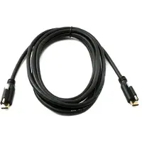 System-S USB 3.1 Gen 2 Kabel 2 m Typ C Stecker zu Stecker Panel Mount 10 Gbit/s 100W