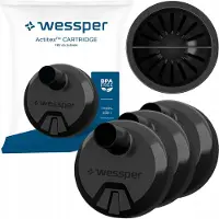 Wessper Actitex Cartridge - Ersatzfilter Für Aquaphor City Flasche 3 Stück
