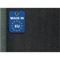 Tapiso Rasenteppich Magic Forest Outdoor Kunstrasen Anthrazit Terrasse Balkon Wetterfest 200 x 1000