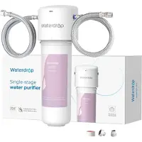 Waterdrop WD-BFU2, Wasserfilter für das Badezimmer zur Gesichtspflege, Reduziert Chlor und Kalk im Wasser, Vermindert Hautrötungen und -Reizungen