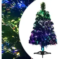 Prolenta Maison Exclusive - Künstlicher Weihnachtsbaum Glasfaser 64 cm Grün