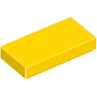 LEGO 1x2 Fliesen 3069 - 100 Stück Gelb