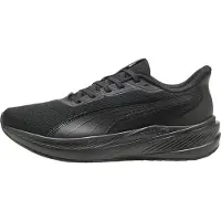 Puma Dasher Lite Sneaker Schwarz Textil mit Schnürung und runder Schuhspitze