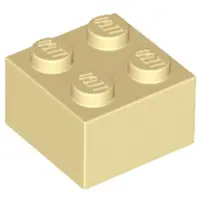 LEGO 3003 Beige (Tan) 250 Stück
