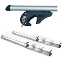 VDP Dachträger Relingträger Brio Fix&Slide kompatibel mit für Opel Astra Caravan 92-04 Alu