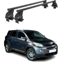 Menabo Dachträger Grundtäger für Toyota Urban Cruiser 2008-2014 50kg Schwarz 2x
