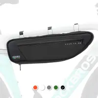 RockBros Road-to-Sky Fahrrad Rahmentasche Dreieckstasche, ca. 2L, Reflektierend, Schwarz