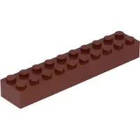 LEGO 2x10 Stein 3006 Rotbraun 250 Stück