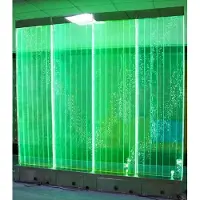 AEA Wandpaneel Trennwand Wasser Wand LED Wasserwand Design Beleuchtet 240x240 Wände
