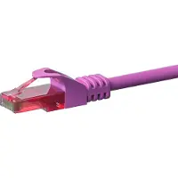 Dsit CAT6 Netzwerkkabel, U/UTP, 50 Meter, Rosa, 100% Kupfer