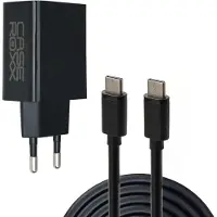 Caseroxx Ladegerät für BOIFUN Baby 2TM, Set bestehend aus 220V Adapter und Kabel