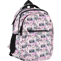 Starpak Mädchen-Schulrucksack Musik