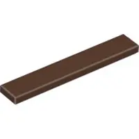 LEGO 100 Stück , Teil Nr. 6636 in Dunkelbraun