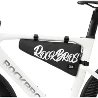 RockBros Fahrrad Rahmentasche Fahrradtasche Oberrohrtasche für Rennrad Dreieckstasche 1,9L Schwarz