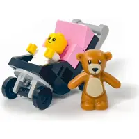 LEGO Kinderwagen-Set mit Teddybär