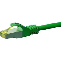 Dsit RJ45 Netzwerkkabel S/FTP (PiMF), mitCat.7 Rohkabel, Grün, 50m (DC-73-500)