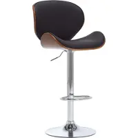vidaXL Möbel Barhocker Schwarz Kunstleder - Barhocker 287409