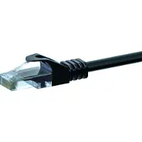 Dsit CAT 6 Netzwerkkabel U/UTP - 3 Meter - Schwarz - CCA