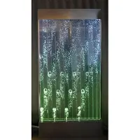 AEA Wandpaneel mit Wasserblasen LED Wasserwand Designer Wasser Wand Beleuchtete Neu