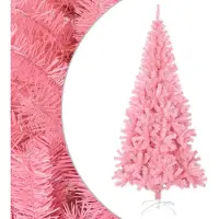 Syfax Künstlicher Weihnachtsbaum mit Ständer Rosa 210 cm PVC