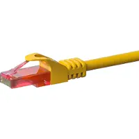 Dsit CAT6 Netzwerkkabel 100% Kupfer - U/UTP - 30 Meter - Gelb